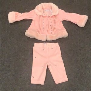 First impressions jacket and pants.